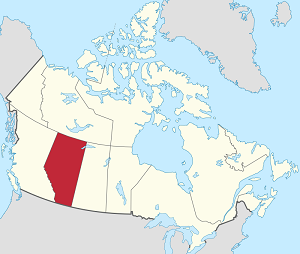 Alberta jako jedná ze dvou provincií nesousedí s oceánem